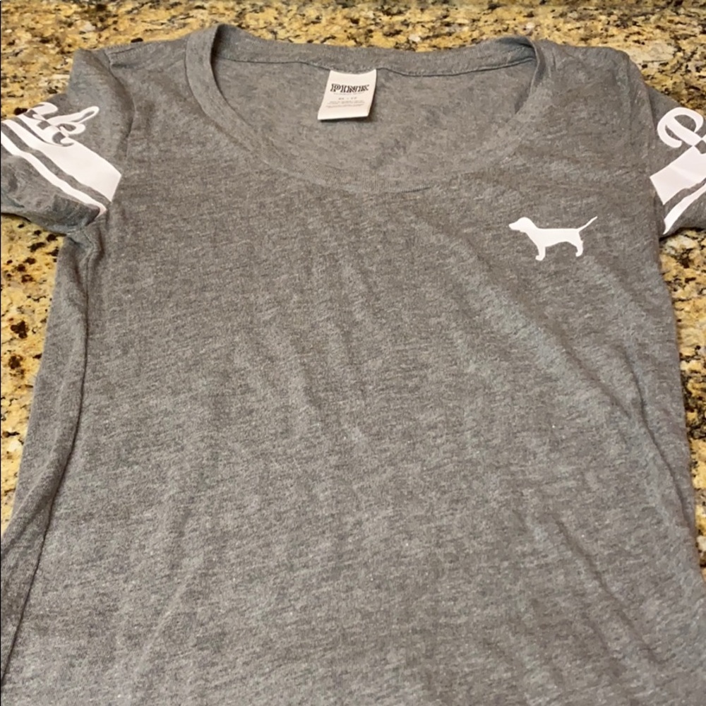 Pink Victoria’s Secret T-shirt. Size XS.